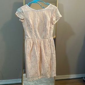 Light pink dress